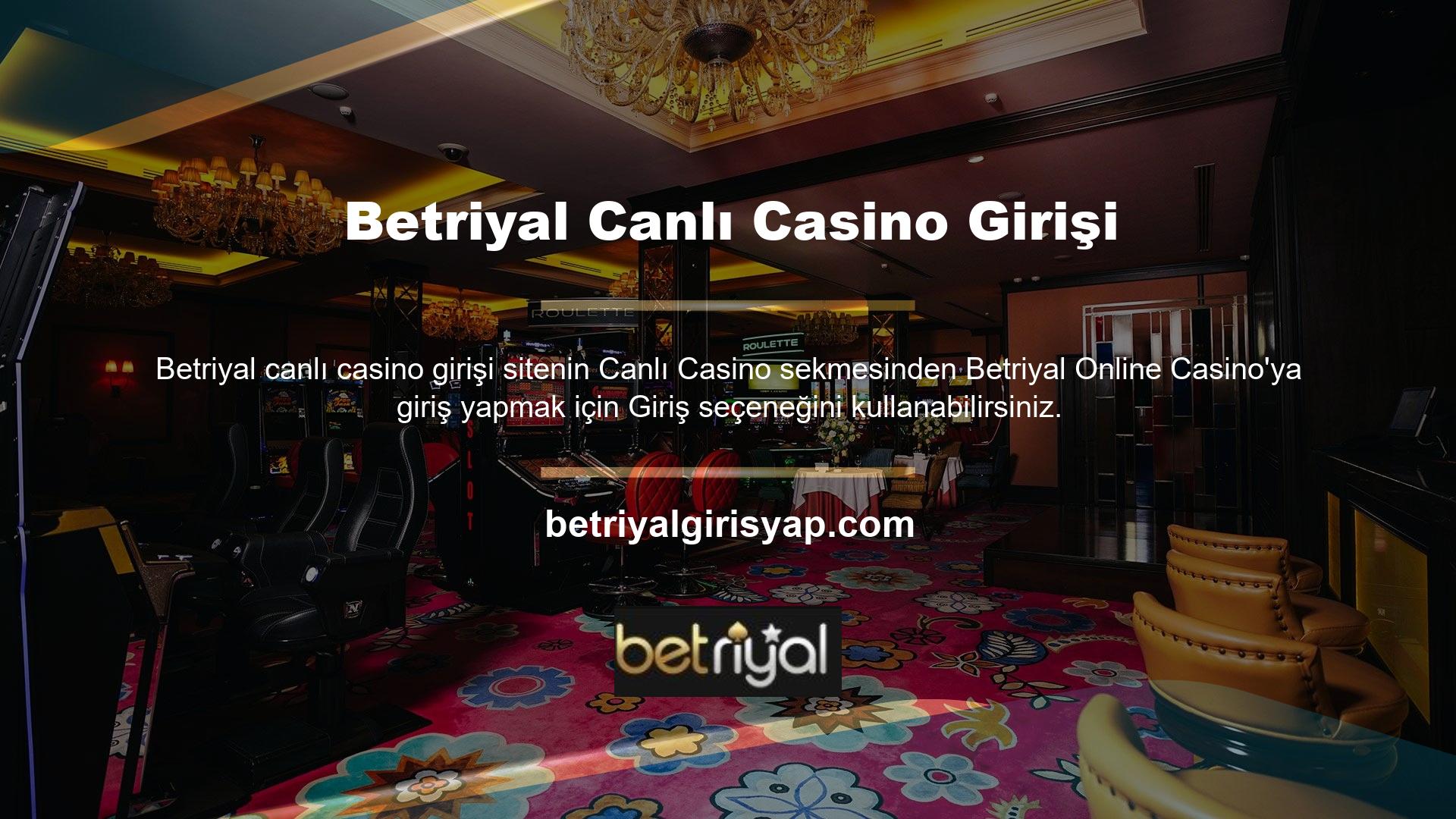 Birçok canlı casino oyunu Türk oyunlarıyla uyumludur
